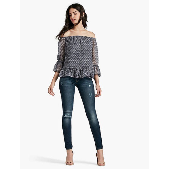 Lucky Brand Tops - Lucky Brand Off Shoulder Top